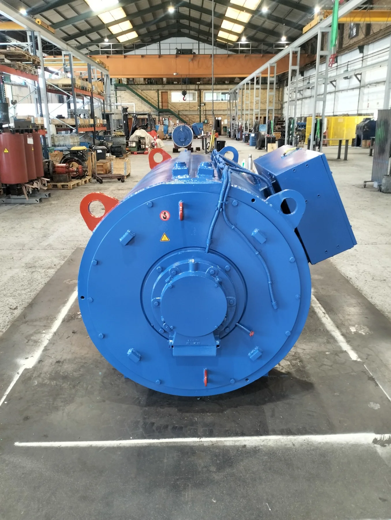 Generador Winergy durante intervención en CarboElectric